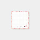Roze appel Student girl post-it noten Post-it® Notes (Voorkant)
