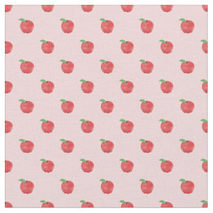 roze appels passen in het zomerontwerp stof