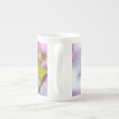 Roze Apple Blossom Porselein Kop (Achterkant)