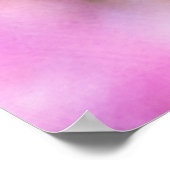 Roze Apple Blossom Poster (Hoek)