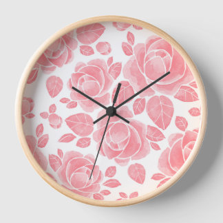 Roze Aquarel Roos - Romantische Bloemen