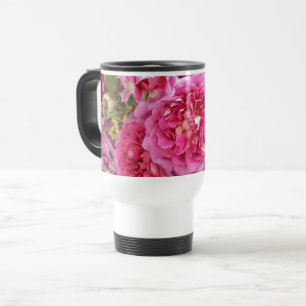 Roze aquarel Rozen Reisbeker