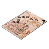 Roze architectuur notebook 1 notitieboek (Linkerzijde)