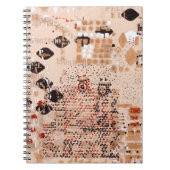 Roze architectuur notebook 1 notitieboek (Voorkant)