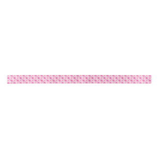 Roze argyle Paw Print Patroon Lint
