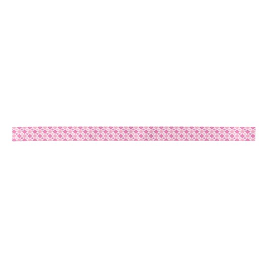 Roze argyle Paw Print Patroon Lint (Voorkant)