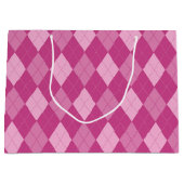 Roze Argyll Medium Gift Bag Groot Cadeauzakje (Voorkant)