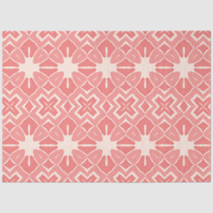 Roze art deco design decoupage papier