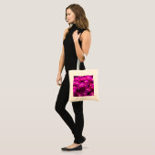 Roze aster Flowers Tote Bag (Voorkant (model))