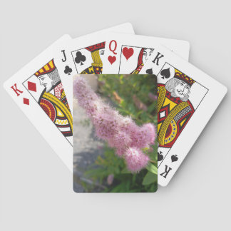 Roze Astilbe Bloem Bloemrijke Speelkaarten voor Ga