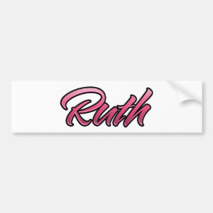 Roze Aufkleber-Sticker Bumpersticker