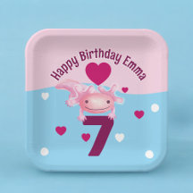 Roze Axolotl-feest
