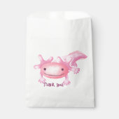 Roze axolotls bedankzakje (Voorkant)