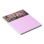 Roze Azalea Struik Spring Floral Notitieblok (Schuin)