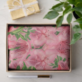  roze azalea tissuepapier (Geschenk)