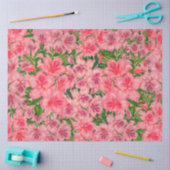  roze azalea tissuepapier (Craft)