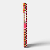 Roze Aztec Tribal Ikat Persoonlijke naam Case-Mate iPhone Case (Achterkant / Links)