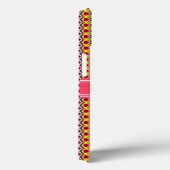 Roze Aztec Tribal Ikat Persoonlijke naam Case-Mate iPhone Case (Achterkant / Rechts)