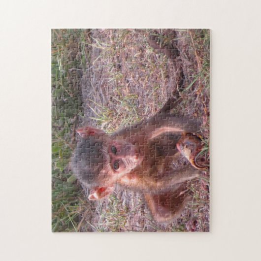 Roze Baby aap Legpuzzel (Verticaal)