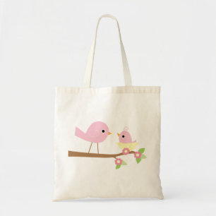 Roze Baby Bird Tote Bag
