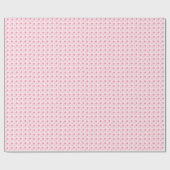 Roze Baby-dunne pinnen Cadeaupapier (Vlak)