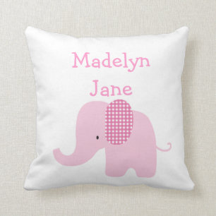 Roze Baby Elephant Persoonlijke Kussens