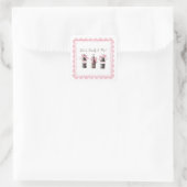 Roze Baby Frisdrank Klaar om te POP Sticker (Tas)