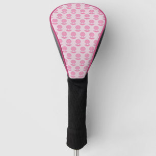 Roze Baby Girl Oyster shell en Pearl Patterned Golfheadcover
