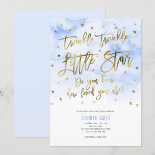 Roze, Baby Girl, Twinkle kleine sterretjes, Baby s Kaart