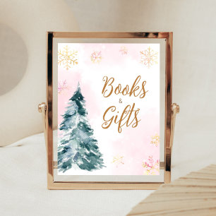 Roze Baby Het is Koud Buiten Boeken en Geschenken Poster