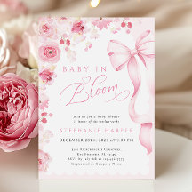 Roze Baby in Bloom Baby shower