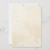  Roze Baby Meisje Douche Kaart (Achterkant)