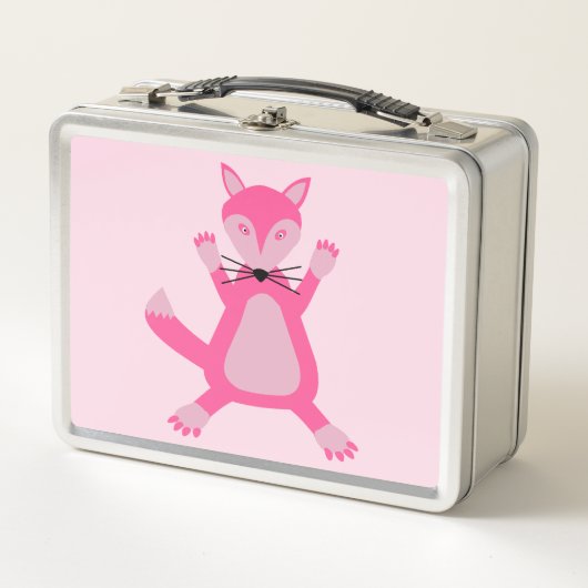  roze baby meisje vos (Voorkant)