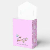 Roze Baby Owl | Shower Theme Bedankdoosjes (Geopend)