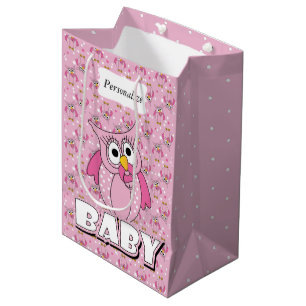 Roze Baby Polka gedopte struikgewas Medium Cadeauzakje