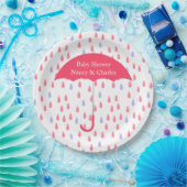 Roze Baby shower Bord (Feest)