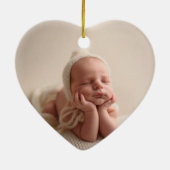 Roze Baby Verlies Ornament (Achterkant)