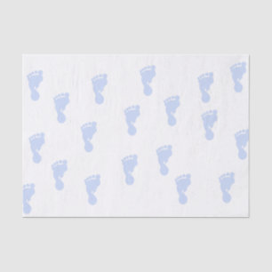 Roze Baby voetafdrukken 10lb-papier voor weefselpr Tissuepapier