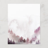 Roze Baby voorspelling en advies Kaart (Achterkant)