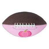  roze babymeisje - pompoen op maat american football (Voorkant)