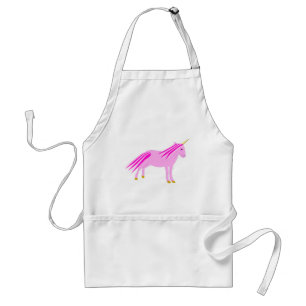  roze babymeisje Unicorn Standaard Schort