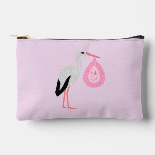  roze babymeisjeswinkel etui (Voorkant)