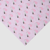  roze babymeisjeswinkel tissuepapier (Detail)