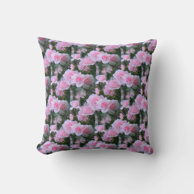 Roze baby's..... kussen (Voorkant)