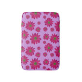 Roze badmat van Daisy (Voorkant Verticaal)
