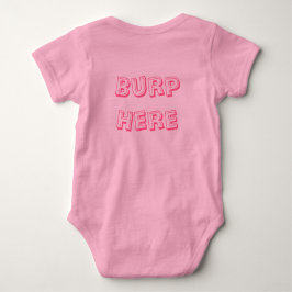 Roze "Bak Hier" Romper