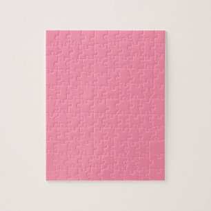 Roze Baker-Miller (vaste kleur) Legpuzzel
