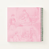 Roze  bakrecepten notitieboek (Achterkant)