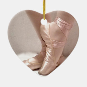 Roze baletslippers keramisch ornament