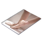 Roze baletslippers notitieboek (Linkerzijde)